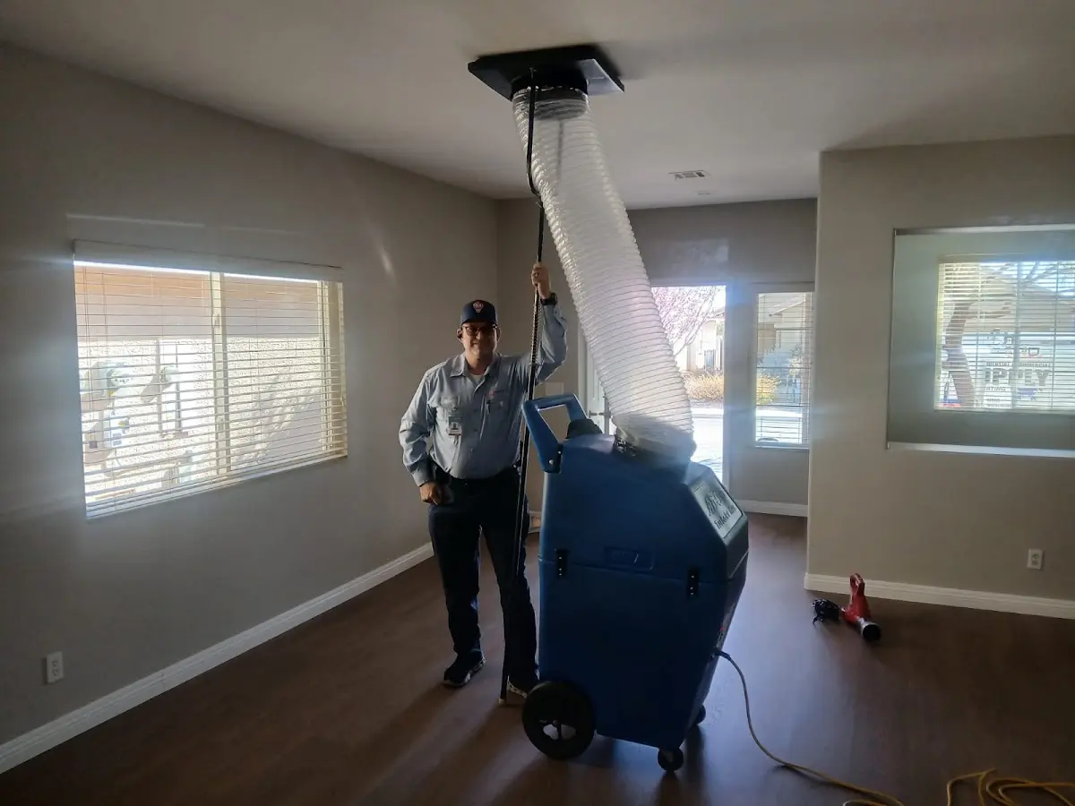Professional Dryer Vent Cleaning work inside a Ravenna home